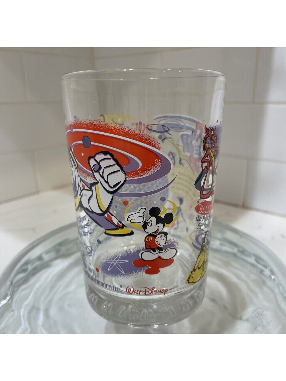 Walt Disney World 100 Years Magic Glass Buzz Lightyear - Picture 3 of 16